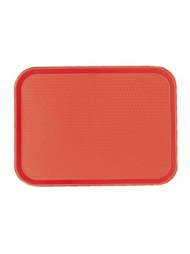 Cambro Fast Food Tepsi, 30x41 cm, Kırmızı