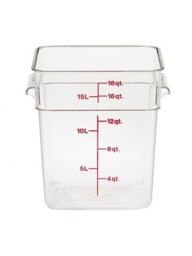Cambro Camsquare Saklama Kabı, 17.2 L