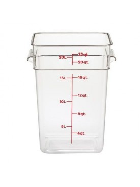 Cambro Camsquare Saklama Kabı, 20.8 L