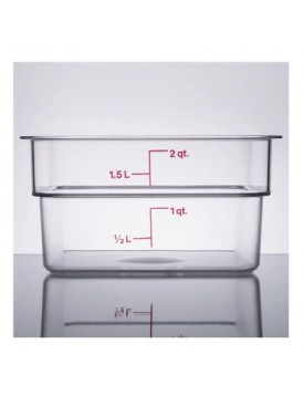 Cambro Camsquare Saklama Kabı, 1.9 L