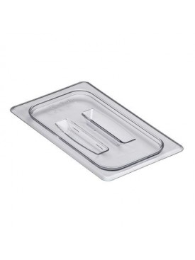 Cambro Gastronom Küvet Kapak, Polikarbon, GN 1/4, Kulplu