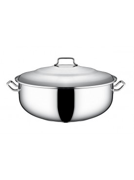 Net çelik 80X30helvane kapaklı tencere